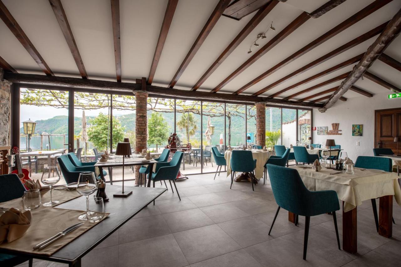 Arbostora Charme Hotel Morcote Bagian luar foto