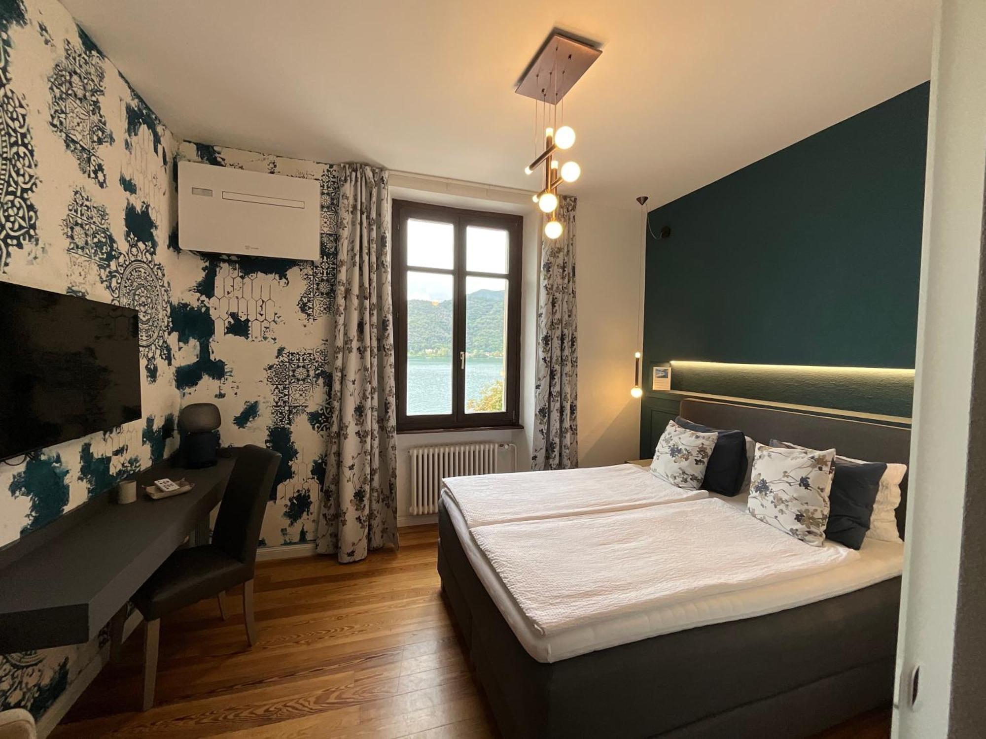 Arbostora Charme Hotel Morcote Bagian luar foto